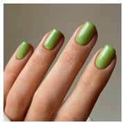 24x Sage Green Kunstnägel zum Aufkleben Kurz Eckig - French 1 St