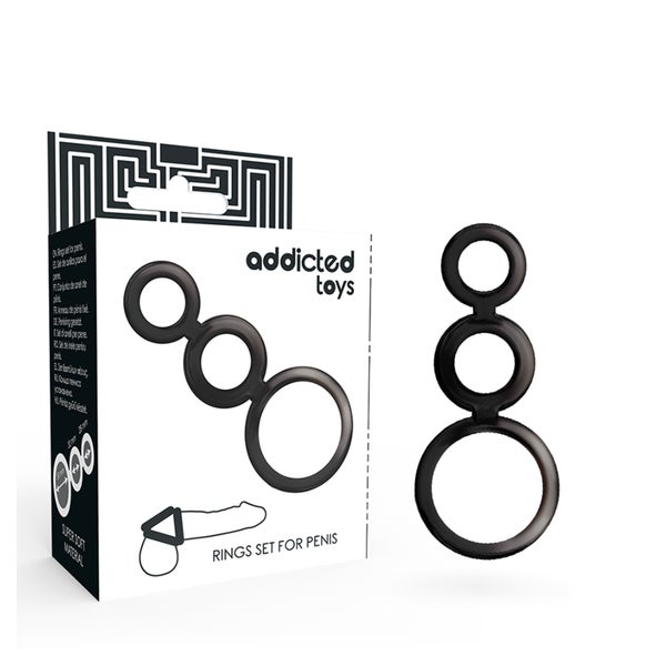 Addicted Toys - Penisring Set 1 St