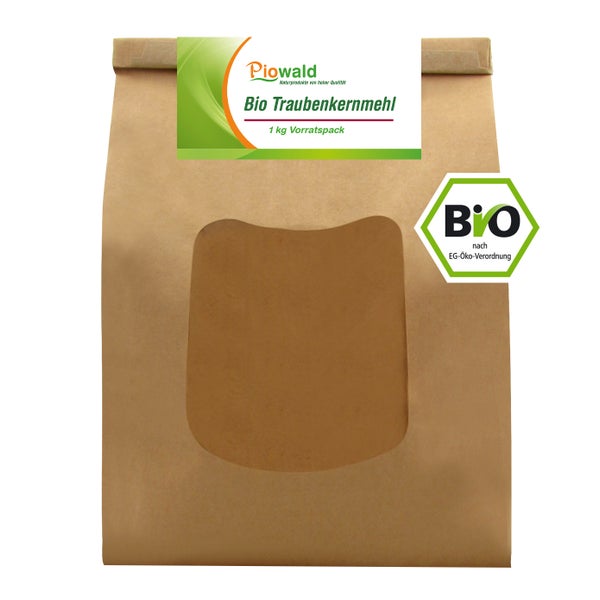 Piowald BIO Traubenkernmehl 1000 g