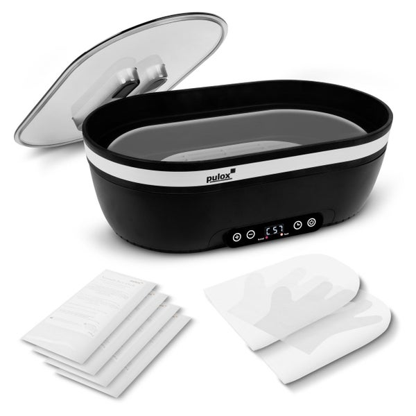 Pulox WB-4500 - Großes Paraffin-Wachsbad inkl. 4x Wachs 1 St