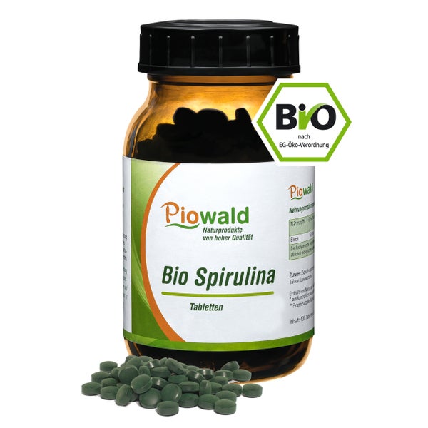 Piowald BIO Spirulina Tabletten 160 g