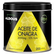 Aldous Bio - Nachtkerzenöl-Perlen - 200 Weichkapseln 280 g