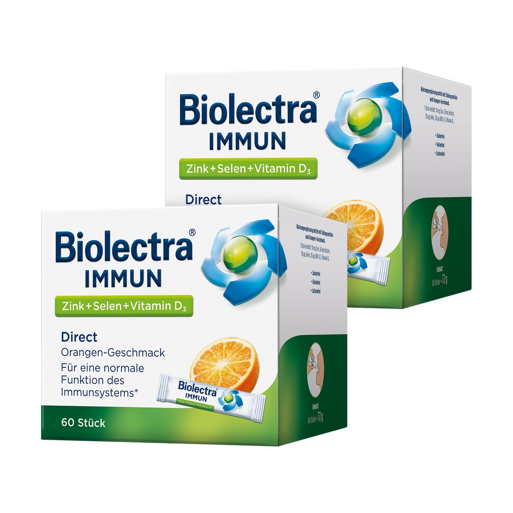 Biolectra Immun Direct Doppelpack 2X60 St