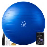 Gymnastikball Pezziball 55 85cm Pumpe Senioren Balance blau 1 St