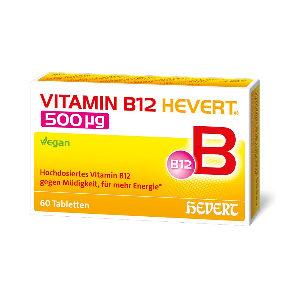 Vitamin B12 Hevert 500 µg Tabletten 60 St