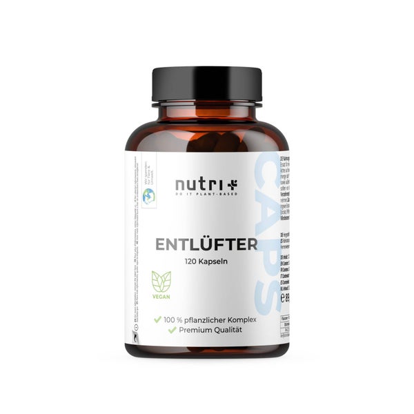 nutri+ Entlüfter Magen Darm Kapseln pflanzlich 120 St