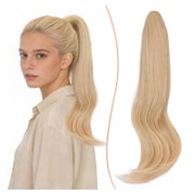 Pferdeschwanz Haarteil 40cm 18 613# Blond und Aschblond gemi 1 St