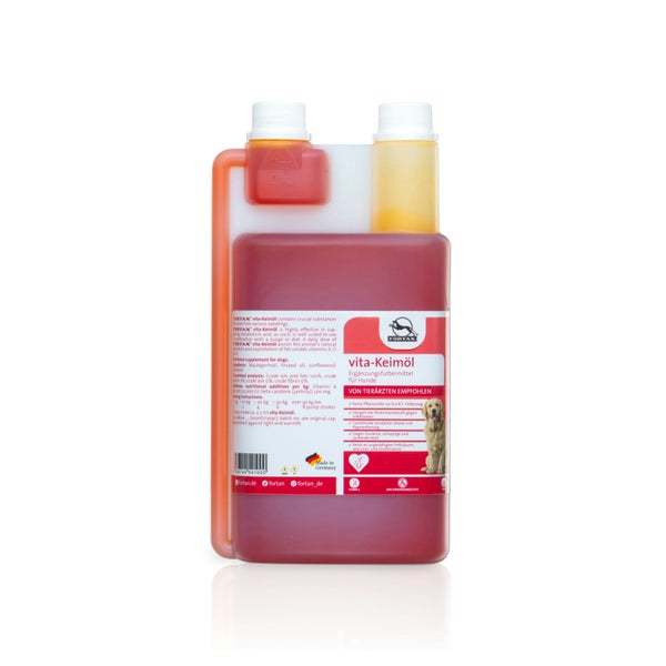 FORTAN vita-Keimöl – Essenzielle Fettsäuren + Vitamine A & E 1000 ml