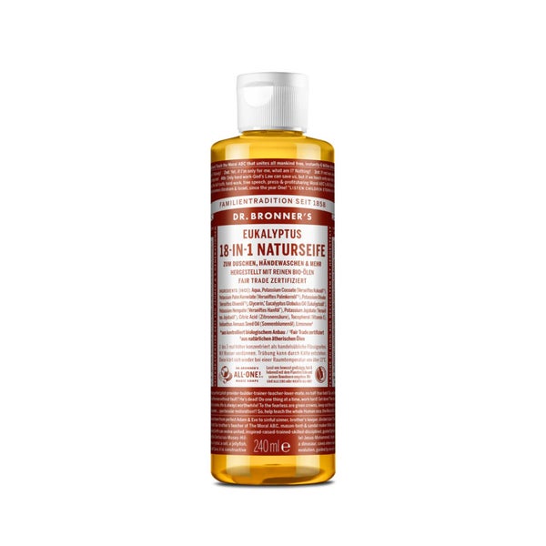 Dr. Bronner‘s 18-in-1 Naturseife Eukalyptus 240 ml