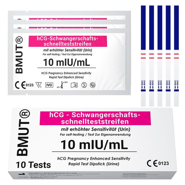 BMUT Schwangerschaftstest ultraempfndlich 10mIU/ml 10 St