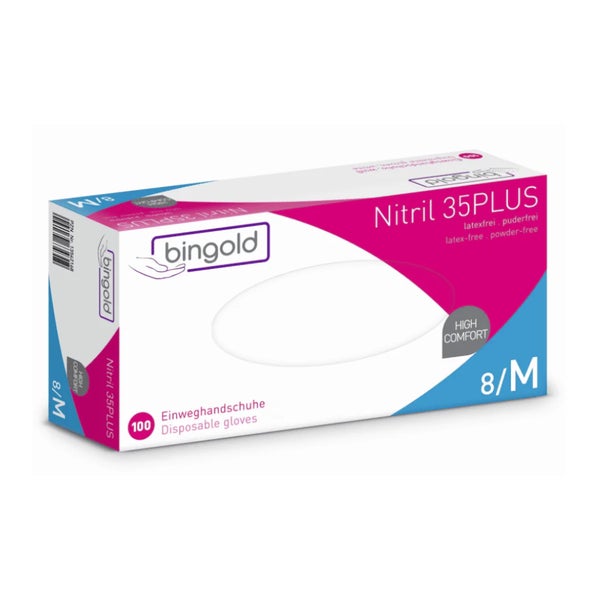 Bingold Nitril 35 Schwarz M 100 St