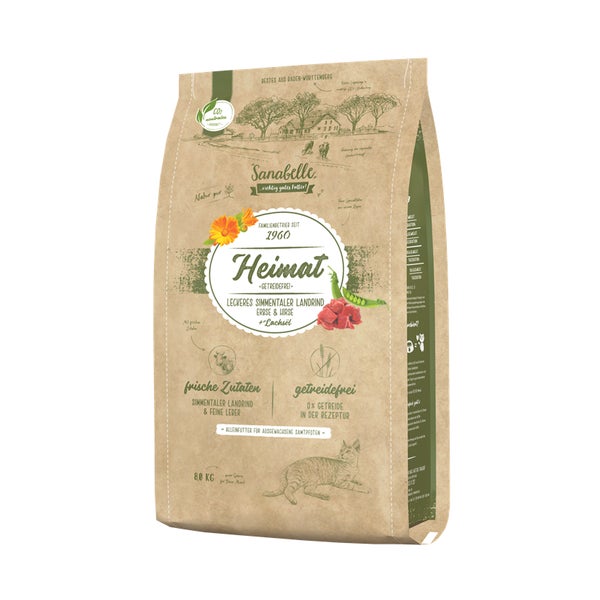 Sanabelle Heimat Getreidefrei Simmentaler Rind 8,2 kg