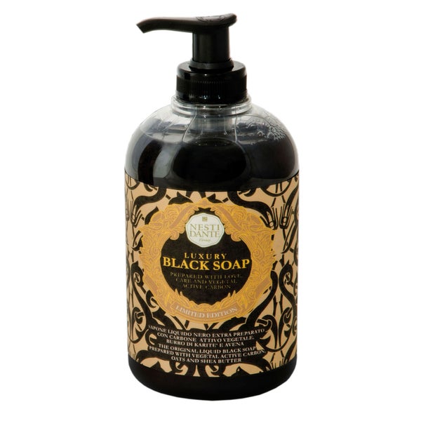 Luxury Black Liquid Soap mit Aktivkohle 500 ml