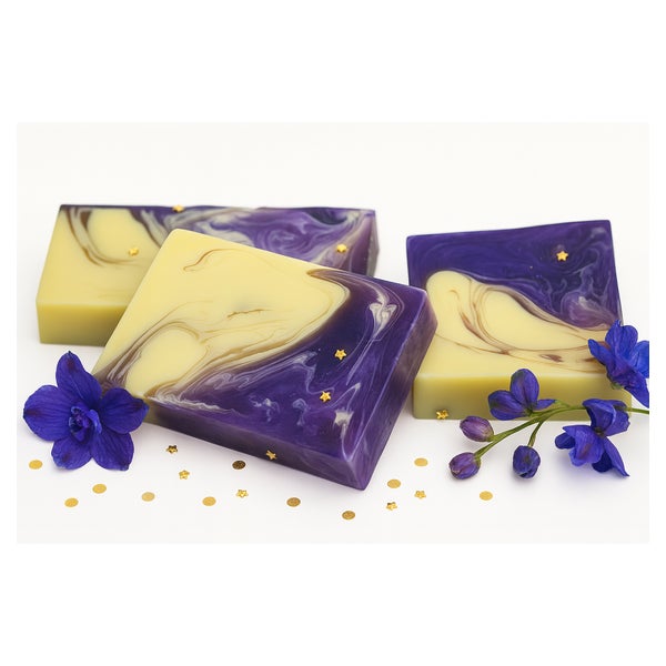 Nesbel Seife Sommernacht – frisch & geheimnisvoll | Glycerin & Ziegenmilch 100 g