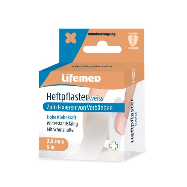 Lifemed Heftpflaster Classic weiss 1 St