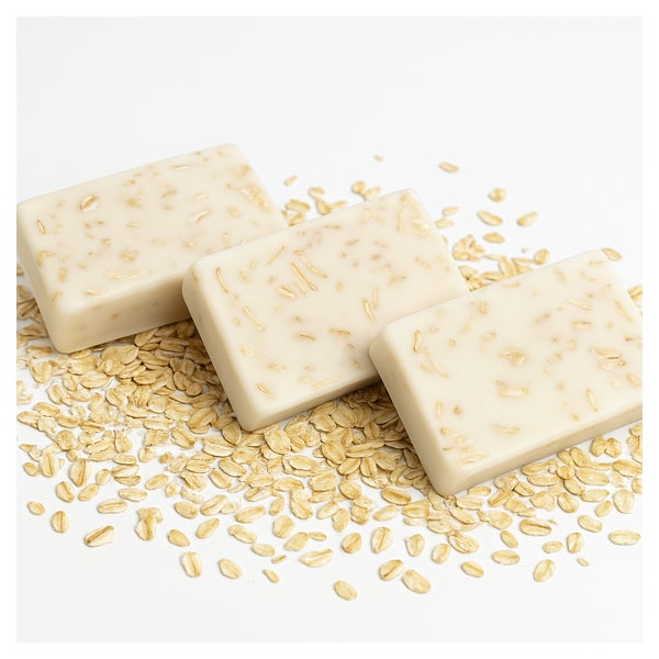 Nesbel Seife Ziegenmilch-Hafer – cremig & sanft | Glycerin & Ziegenmilch 100 g
