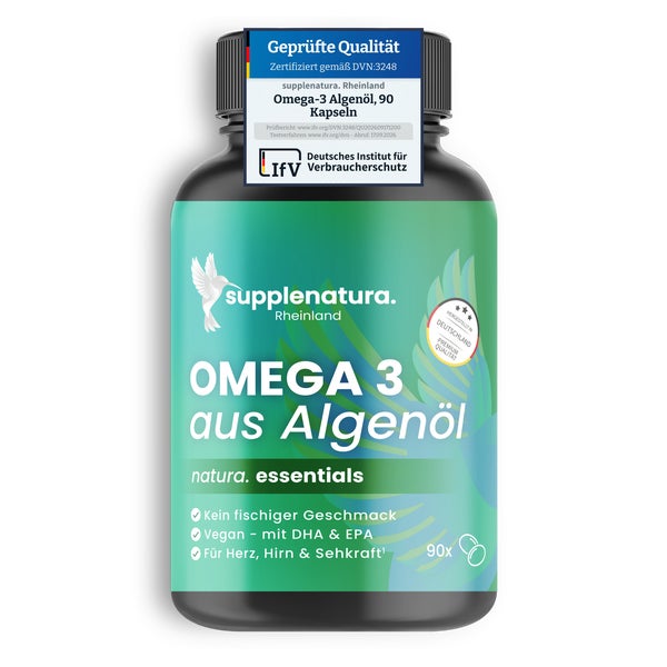 supplenatura® Omega-3 Algenöl Kapseln 90 St