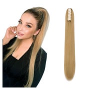 Ponytail Extensions Pferdeschwanz Claw Clip 55 cm 130g Dunke 1 St