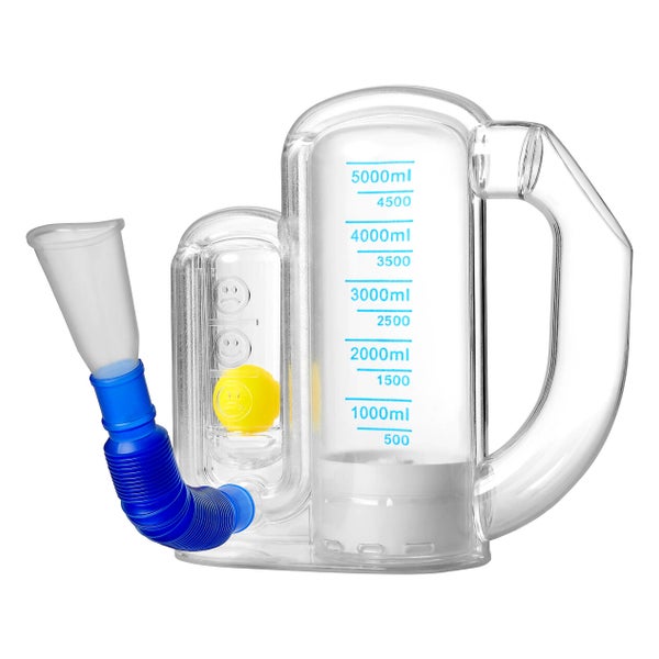 Pulox Lungentrainer BE-5000 - Atemtrainer mit Flow-Indikator 1 St