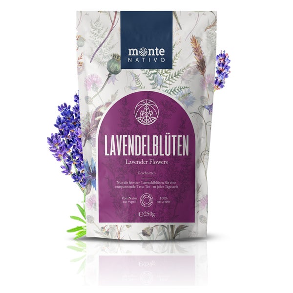 Monte Nativo Lavendelblüten Kräutertee lose 250 g