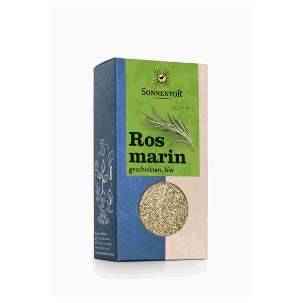 Rosmarin geschnitten bio 25 g – Mediterranes Bio-Gewürz von SONNENTOR
