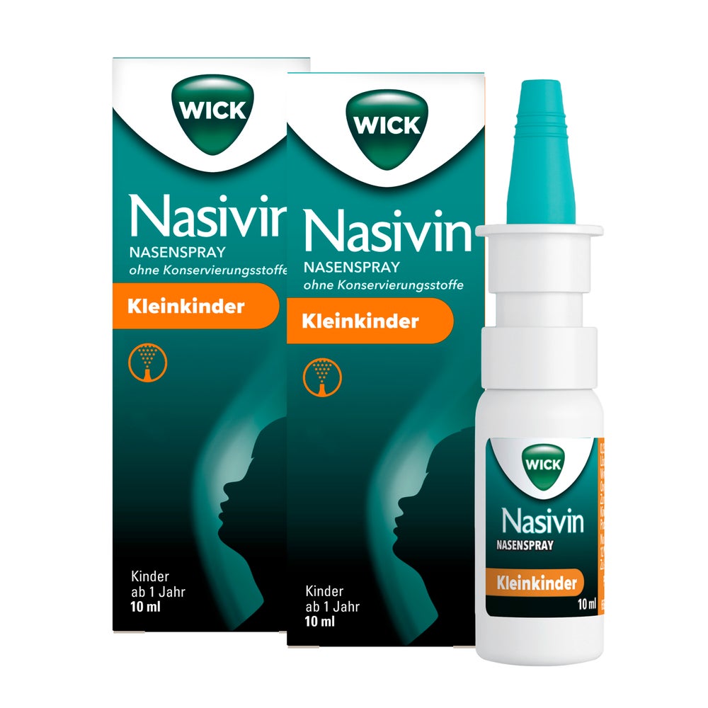 Doppelpack WICK Nasivin Nasenspr Kleinki 2X10 ml