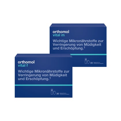 ORTHOMOL Vital M Trinkfläschchen/Kapseln | 7 St | Rochus Apotheke - Orthomol - Vital- Und Mineralstoffe - Unsere Empfehlungen - Rochus Vital Apotheke