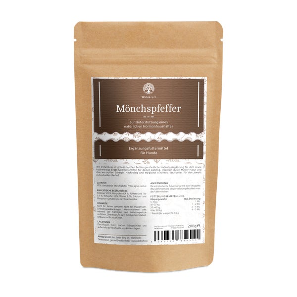 Mönchspfeffer für Hunde - Nachfüllpack 200 g