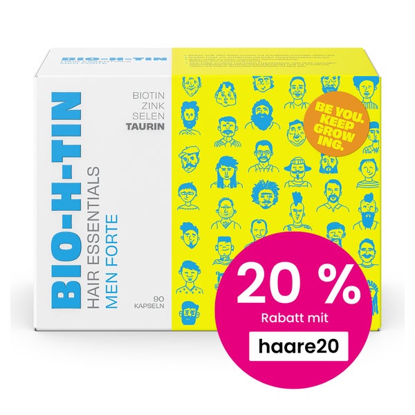 Bio-h-tin Hair Essentials Men Forte Kapseln 90 St