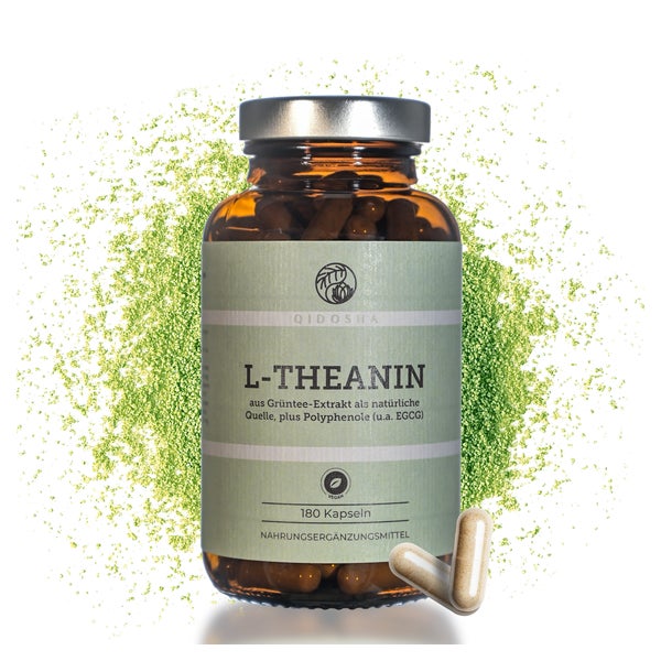 QIDOSHA L-Theanin & EGCG aus Grüntee-Extrakt 180 St