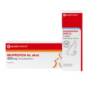 Produktabbildung: Set IbuprofenAL + Nasensp AL 1 Set