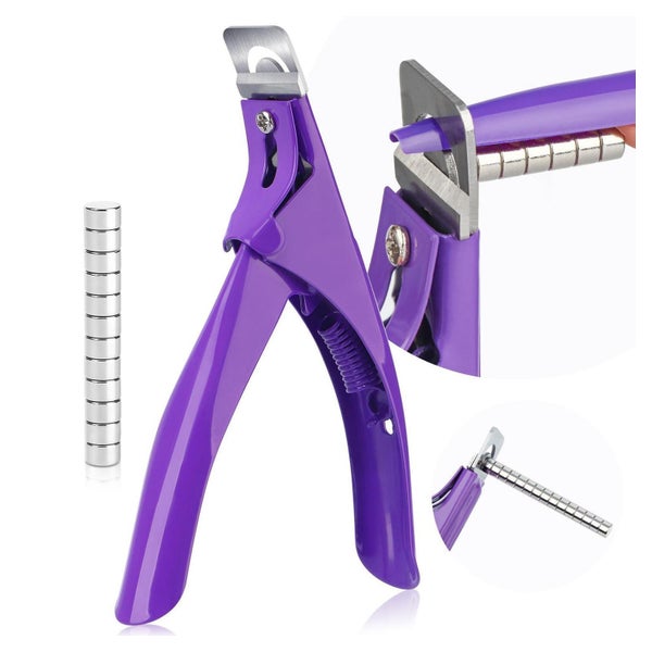 Saviland Nagelknipser Maniküre Tip Cutter mit 15 Magneten - Profi Gelnägel