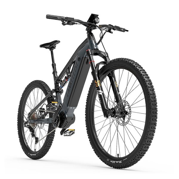 LANKELEISI GT800 Elektro-Mountainbike 48V 20Ah,grau,grau 1 St