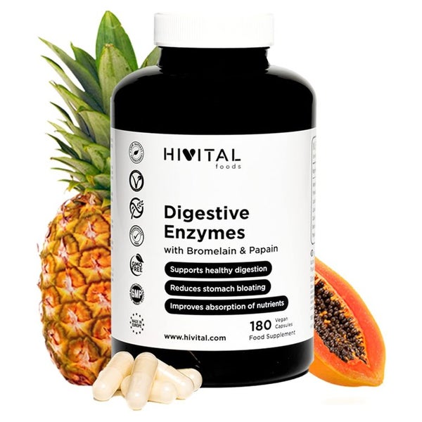 HIVITAL Verdauungsenzyme Kapseln 180 St