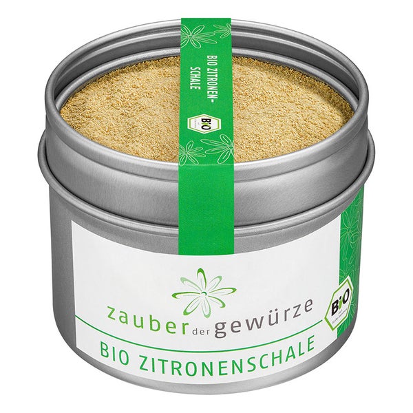 Zauber der Gewürze Bio Zitronenschale gemahlen 50 g