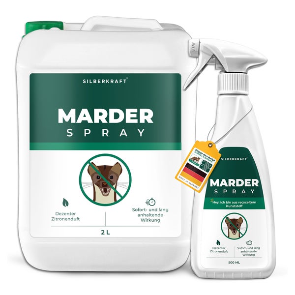 Silberkraft Marderspray 2 Liter + 500 ml 2500 ml