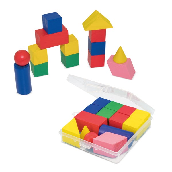 Geometrisches Holzpuzzle 1 St