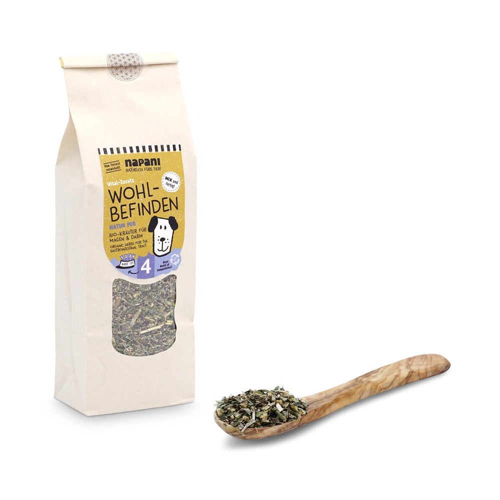 Bio-Kräutermischung "Wohlbefinden" f. Hunde 120 g