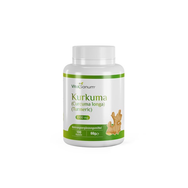 VitaSanum® - Kurkuma (Curcuma longa) (Turmeric) 1000 mg 100  St
