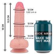 Rock Army - Liquid Silicone Realistic 18 Cm -o-
