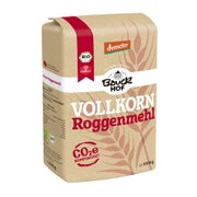 Bauck Mühle Roggenmehl Vollkorn demeter Bio 1000 g