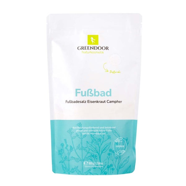 GREENDOOR Fußbad Campher Eisenkraut 500 g