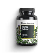 Mental Reload – 120 Kapseln – mit B-Vitaminen, Ashwagandha und Rhodiola Rosea – Regeneration beim Gaming – vegan, hochdosiert, ohne unnötige Zusätze – in Deutschland produziert 120 St