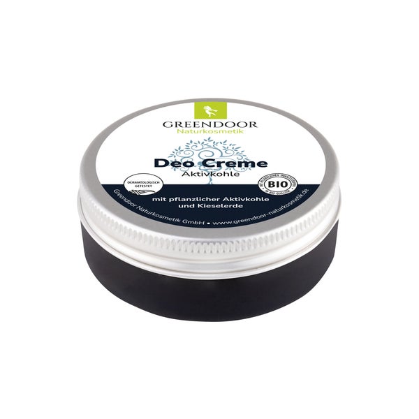 GREENDOOR Deo Creme Aktivkohle 50 ml