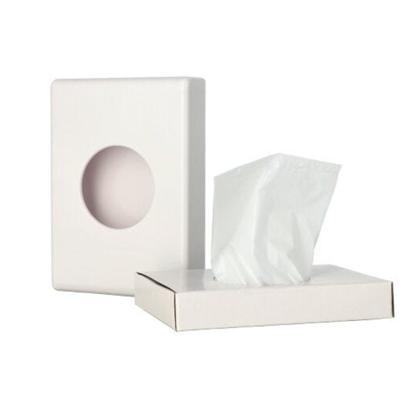 Medi-Inn Set 1 x Hygienebeutelspender weiß mit 5 x 30 Hygienebeuteln 1 St