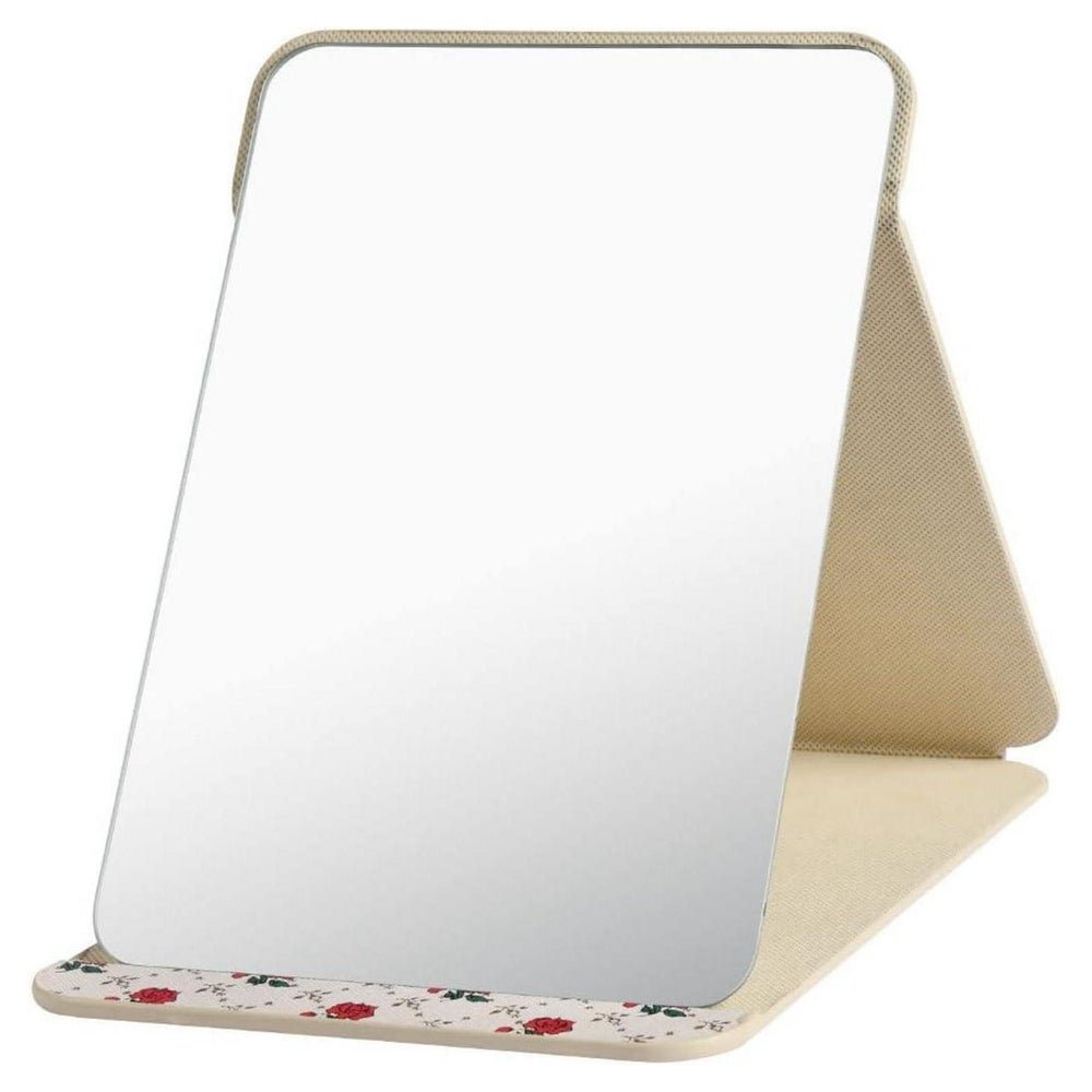Reisespiegel Klappbar Kosmetikspiegel Tragbar Beige 20.5L x 1 St