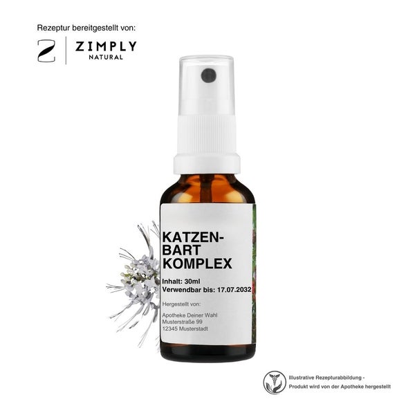 Zimply Natural KATZENBART KOMPLEX - Pflanzbasierte Rezeptur 30 ml