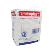 Produktabbildung: Leukoplast Mullkompressen, compress cotton gauze, unsteril, 10 x 10 cm 100 St