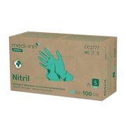 Medi-Inn GREEN Nitril Einmalhandschuhe, grün, biologisch abbaubar, Gr. XS 100 St
