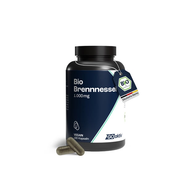 GOaktiv® Bio Brennnessel Kapseln 180 St